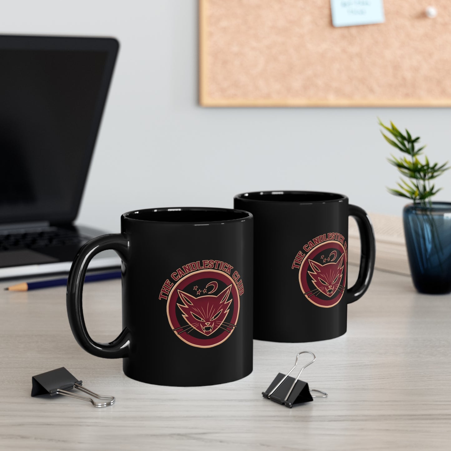 The Candlestick Club Black Magic Mug