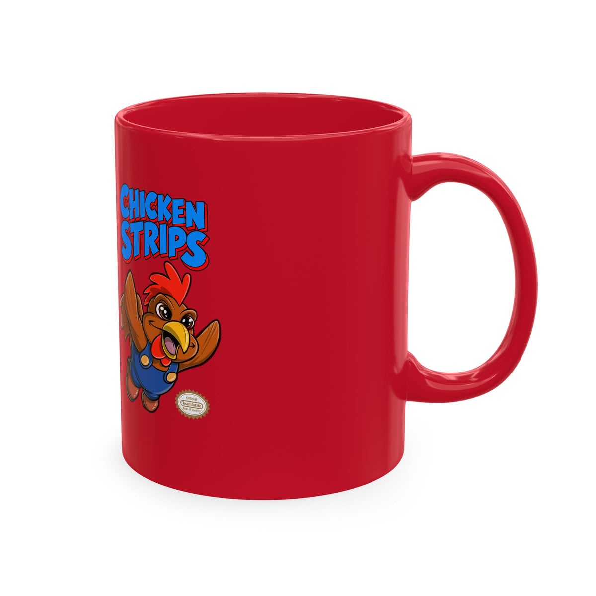 Chicken Strips Cartoon Rooster Traditional Ceramic Mug