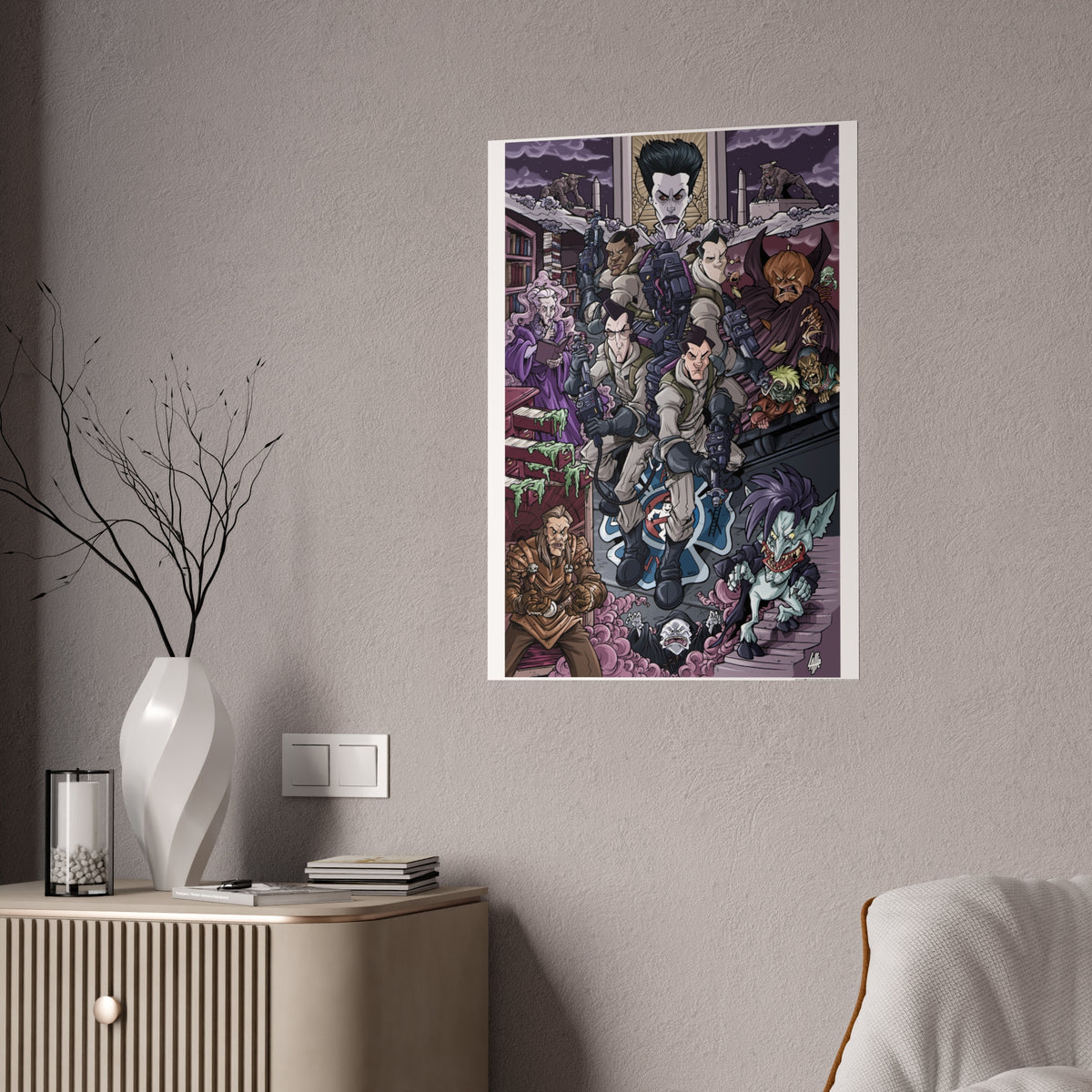 Ghostbusters Art Print Paranormal Patrol (US)