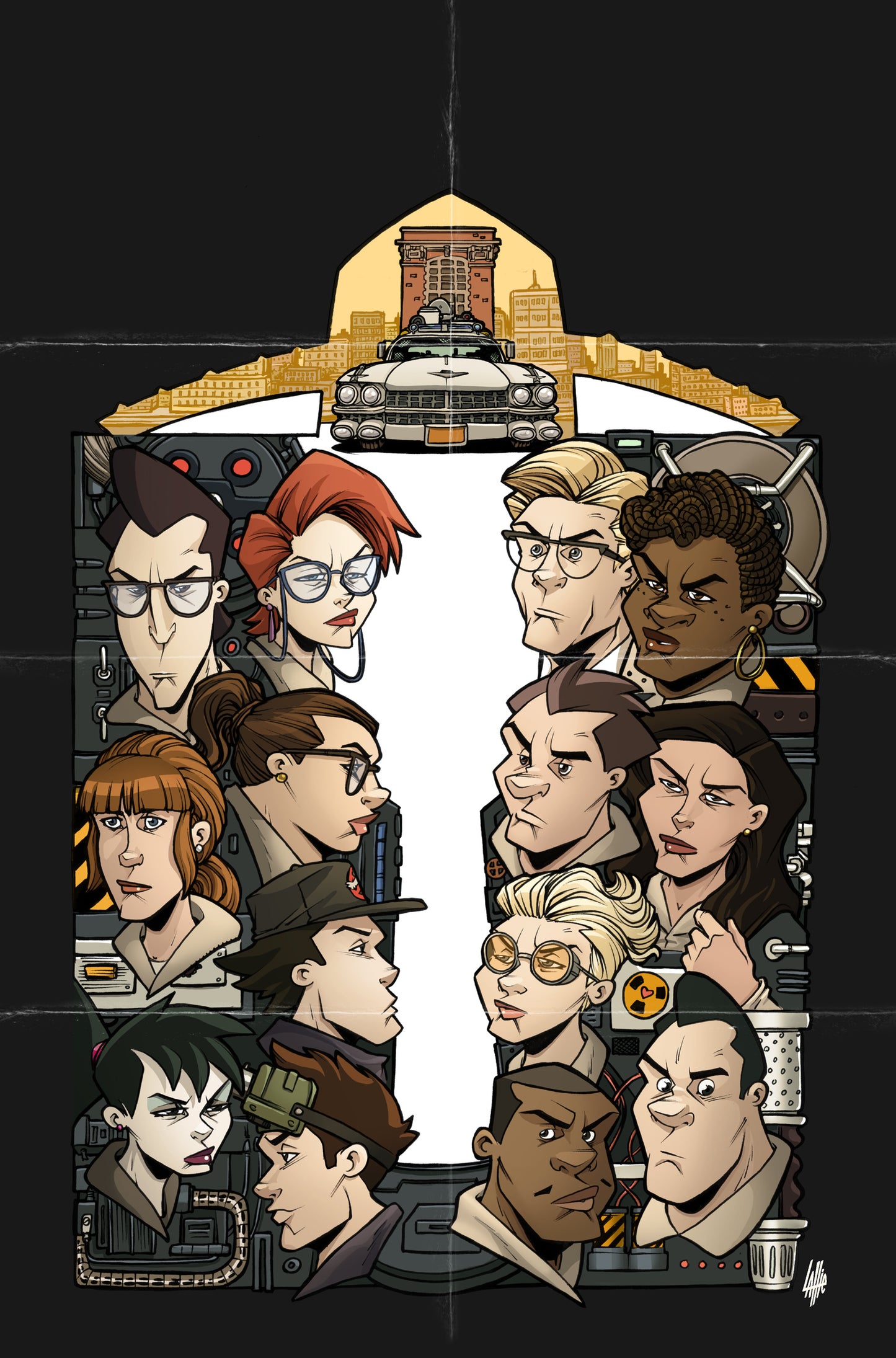 GHOSTBUSTERS 101 #06 COVER ART