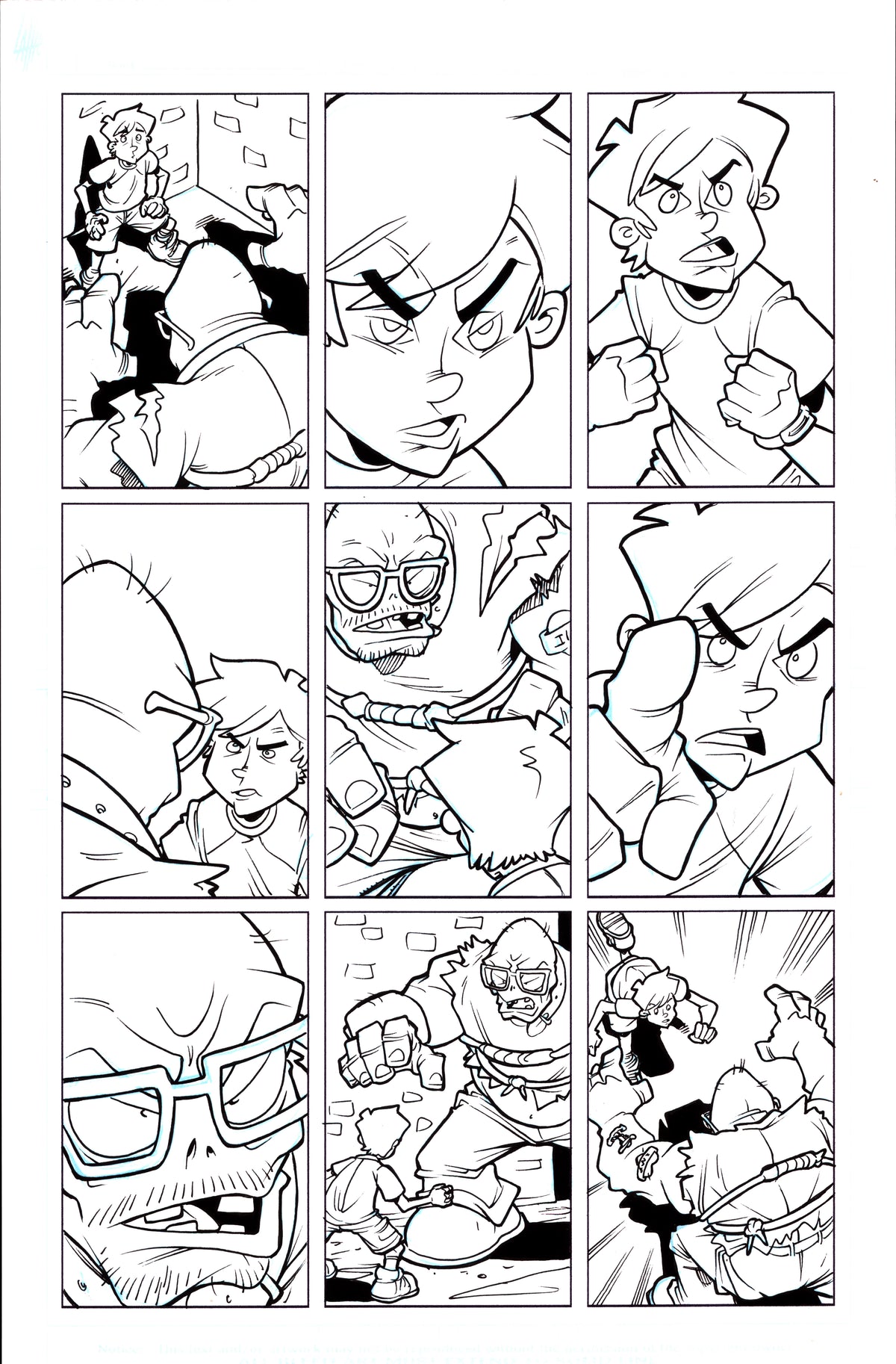 Plants vs. Zombies Garden Warfare Vol. 2 page 57 original comic art by Tim Lattie, Dark Horse