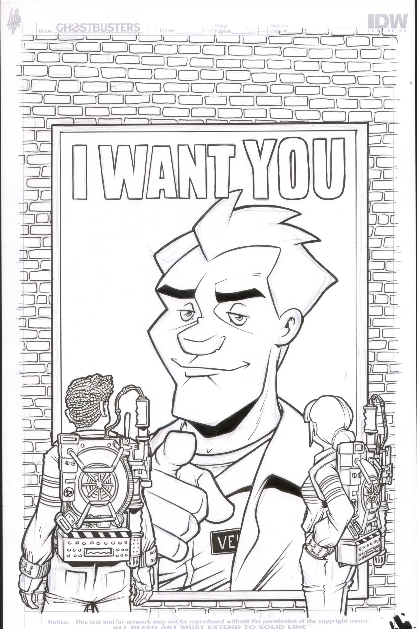 GHOSTBUSTERS 101 #02 COVER ART