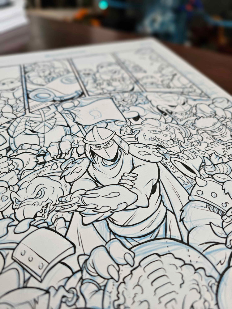 NINJA TURTLE ORIGINAL ARTWORK