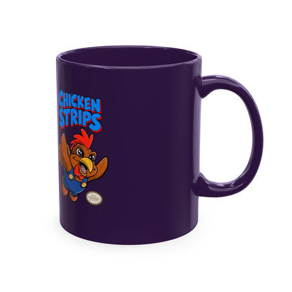 Chicken Strips Cartoon Rooster Traditional Ceramic Mug