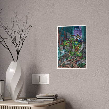 TMNT Sewer Side Legends Poster – Lattie & Lavigne Exclusive (US)