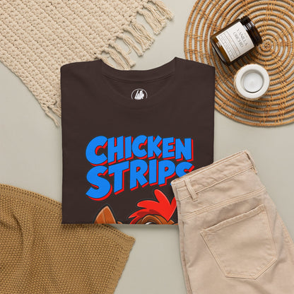 Chicken Strips Cartoon Chicken T-Shirt