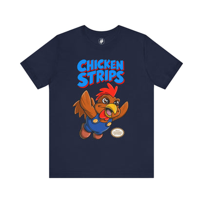 Chicken Strips Buddy 8-Bit Hero T-Shirt