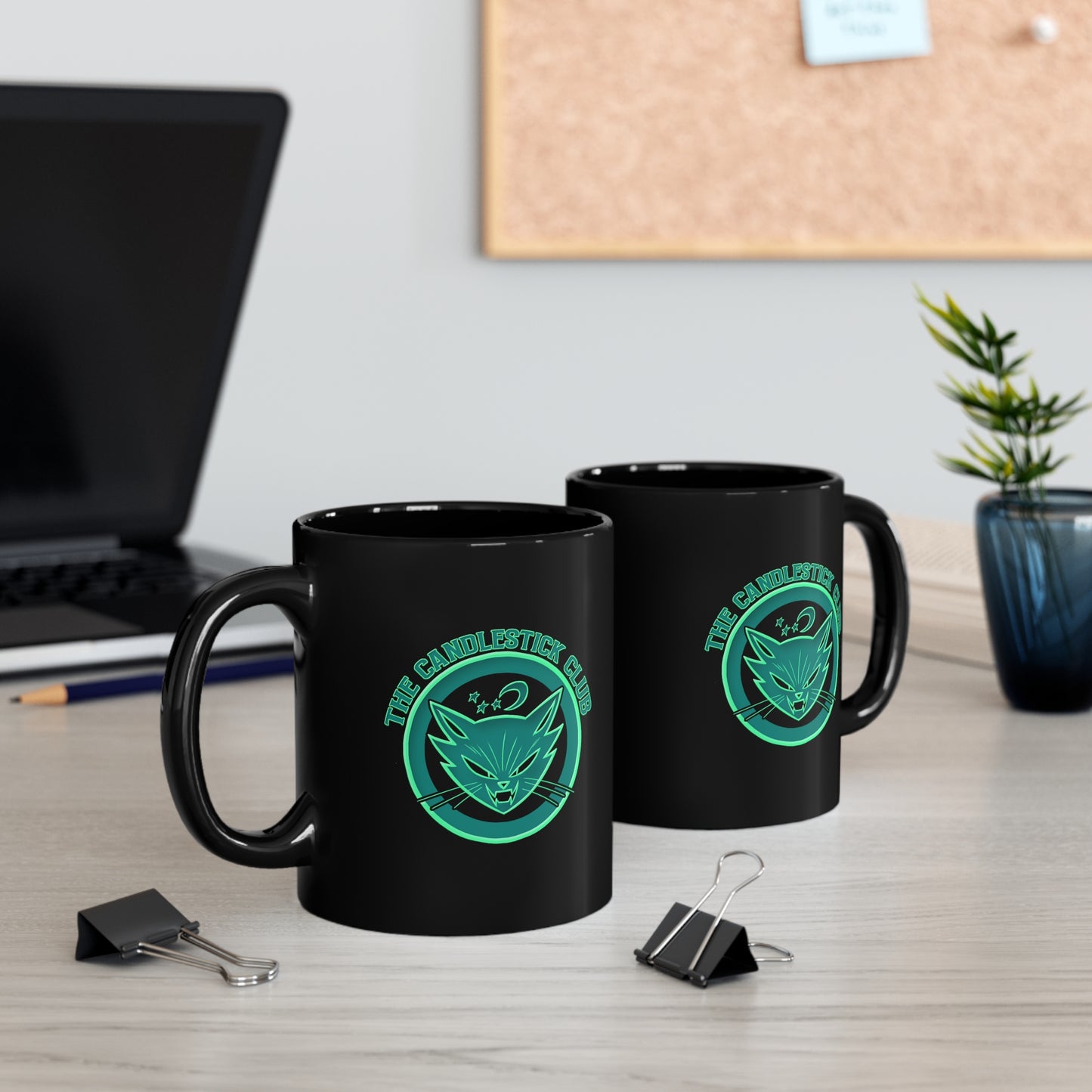 The Candlestick Club Black Magic Mug