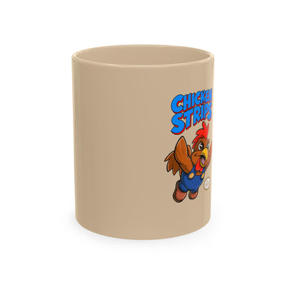 Chicken Strips Cartoon Rooster Traditional Ceramic Mug