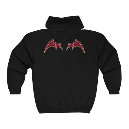 The Candlestick Club - Wings Full Zip Hoodie
