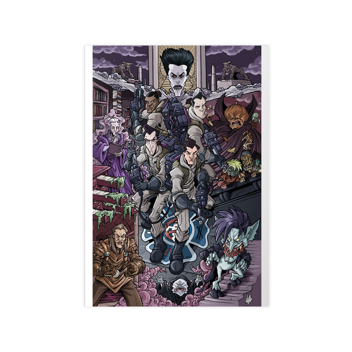 Ghostbusters Art Print Paranormal Patrol (EU)