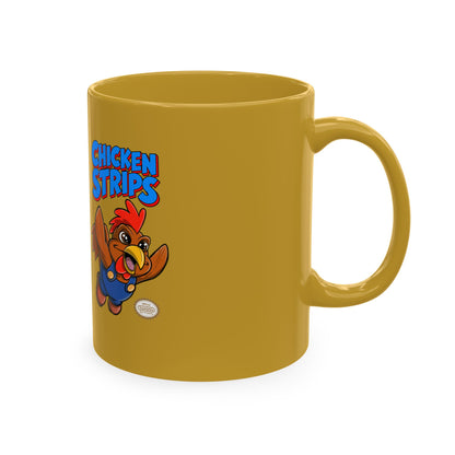Chicken Strips Cartoon Rooster Traditional Ceramic Mug