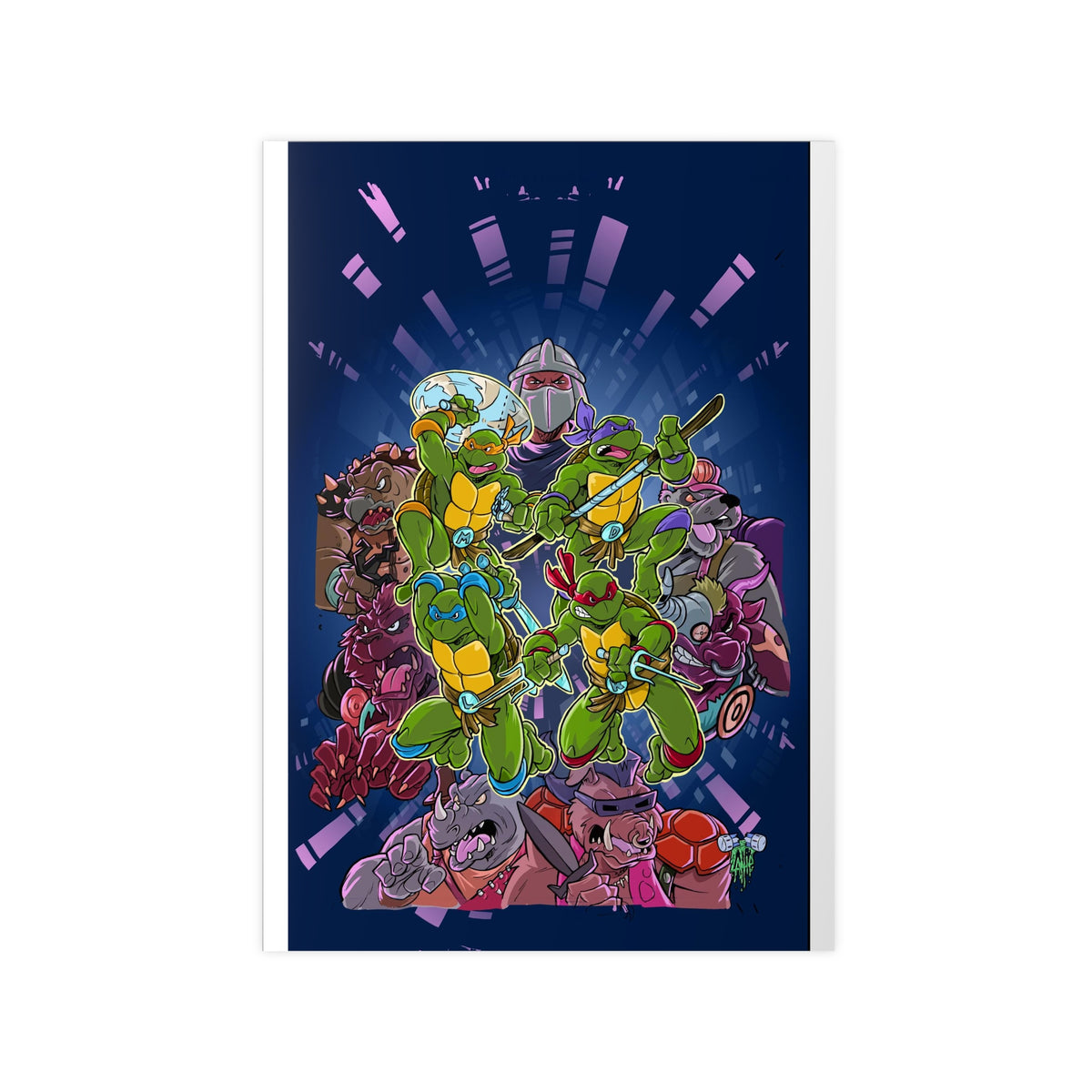 TMNT Iconic First Issue Cover Art Poster by Tim Lattie (EU)