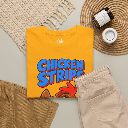 Chicken Strips Cartoon Chicken T-Shirt
