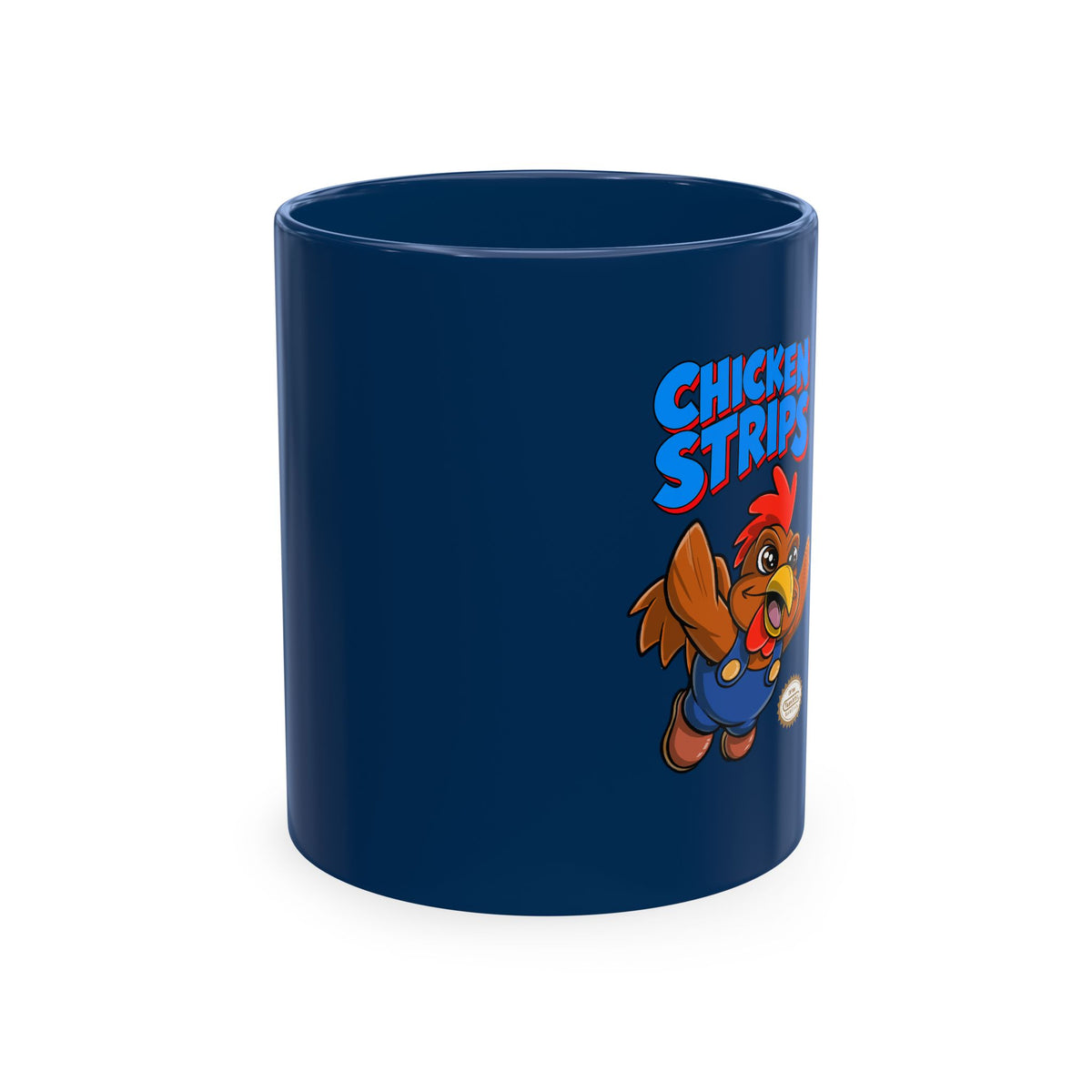 Chicken Strips Cartoon Rooster Traditional Ceramic Mug