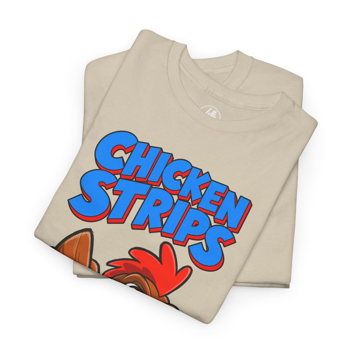 Chicken Strips Cartoon Chicken T-Shirt