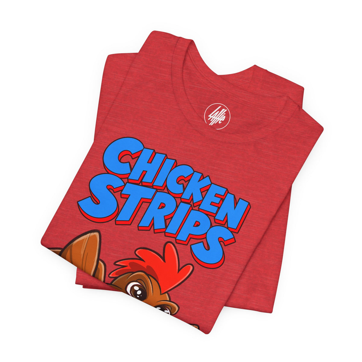 Chicken Strips Buddy 8-Bit Hero T-Shirt