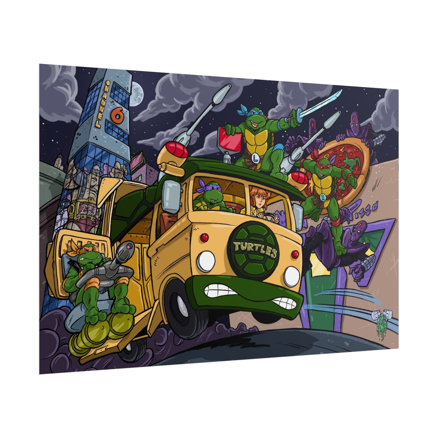 AU shellshock designs van