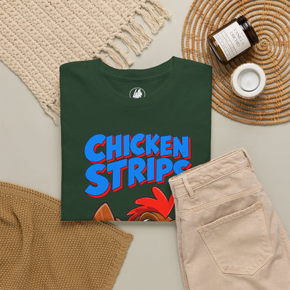 Chicken Strips Cartoon Chicken T-Shirt