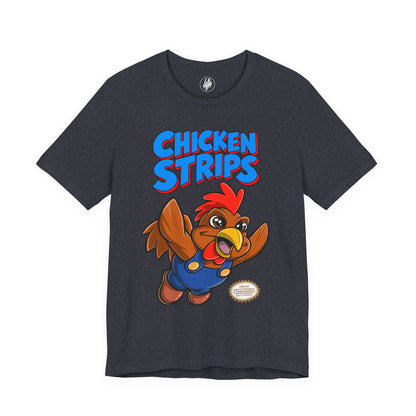 Chicken Strips Buddy 8-Bit Hero T-Shirt