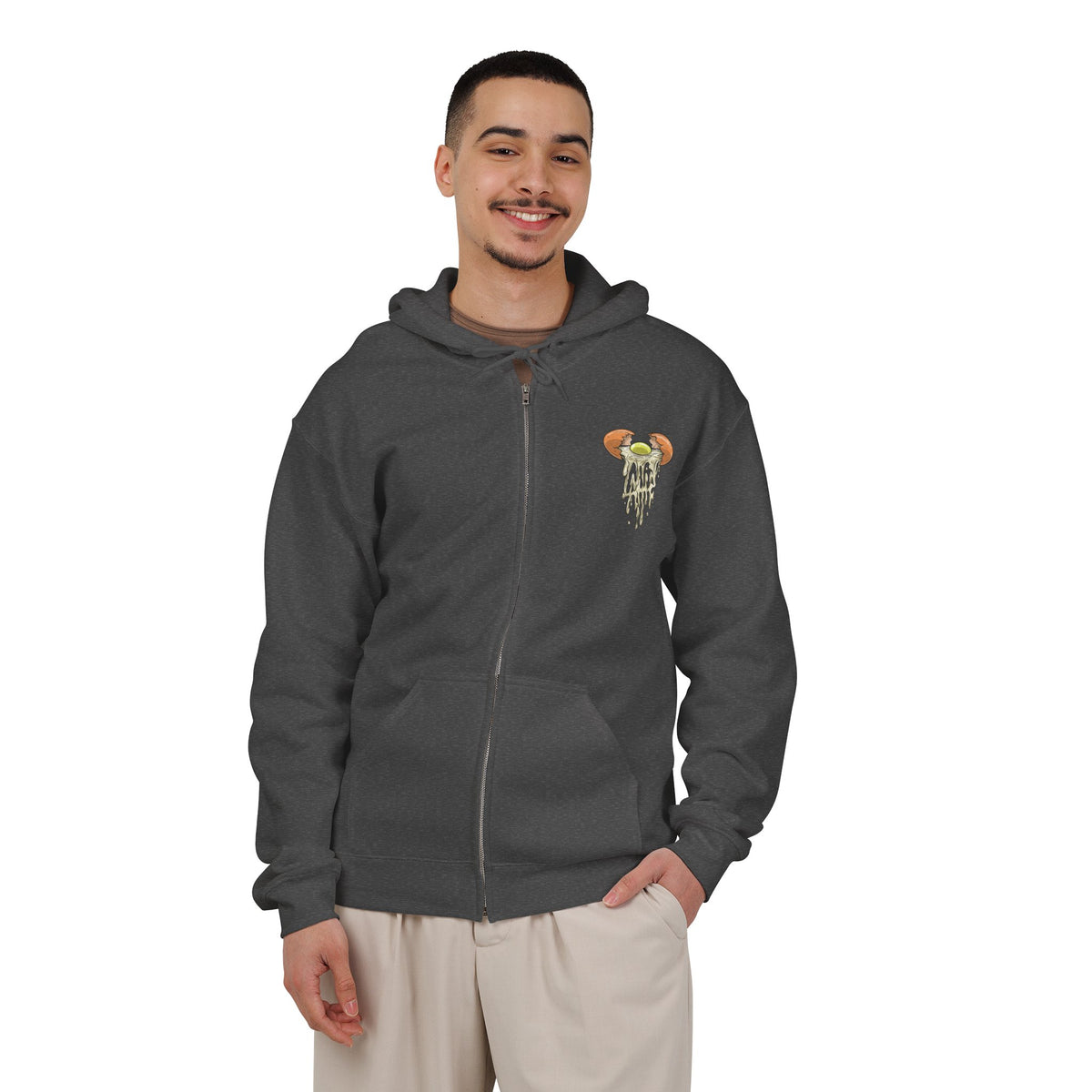 CHICKEN STRIPS "BUDDY 3" ZIP UP HOODIE