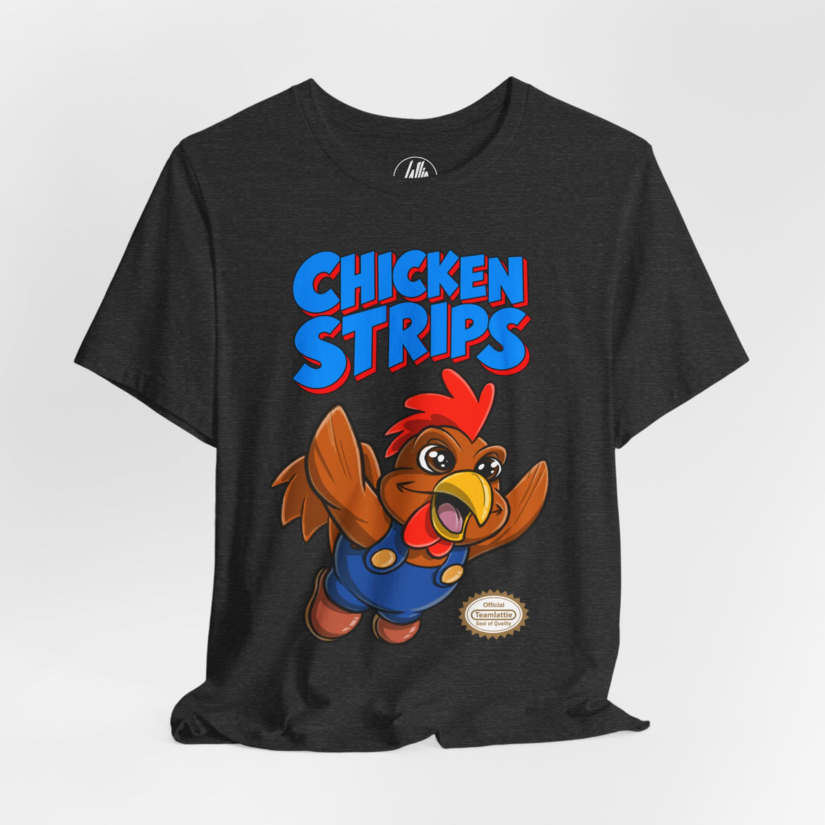 Chicken Strips Buddy 8-Bit Hero T-Shirt
