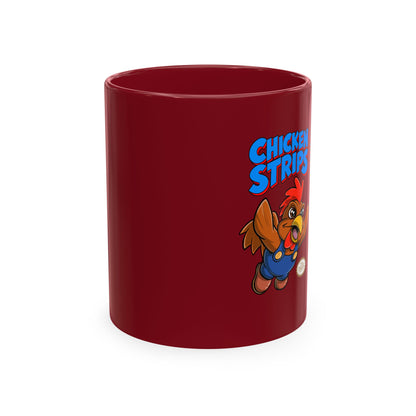 Chicken Strips Cartoon Rooster Traditional Ceramic Mug