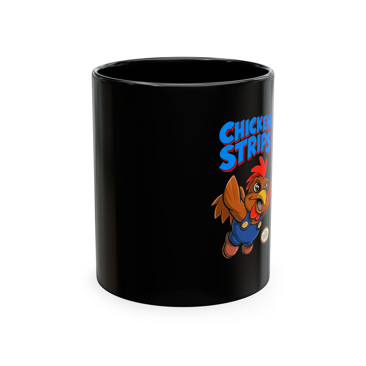 Chicken Strips Cartoon Rooster Traditional Ceramic Mug