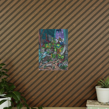TMNT Sewer Side Legends Poster – Lattie & Lavigne Exclusive (EU)