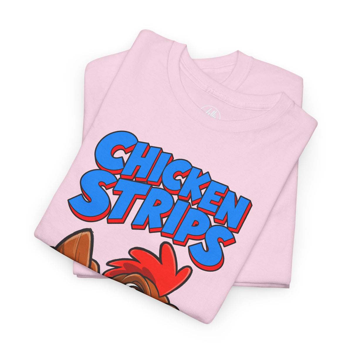 Chicken Strips Cartoon Chicken T-Shirt