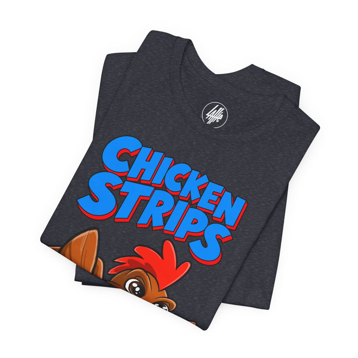 Chicken Strips Buddy 8-Bit Hero T-Shirt