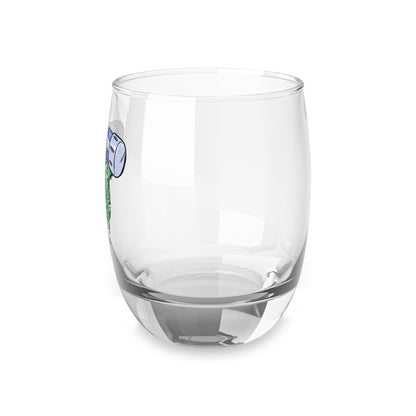 Lattie Ooze logo Whiskey Glass
