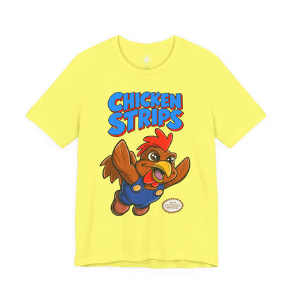 Chicken Strips Buddy 8-Bit Hero T-Shirt