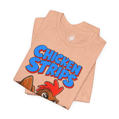 Chicken Strips Buddy 8-Bit Hero T-Shirt