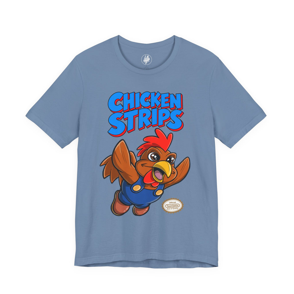 Chicken Strips Buddy 8-Bit Hero T-Shirt