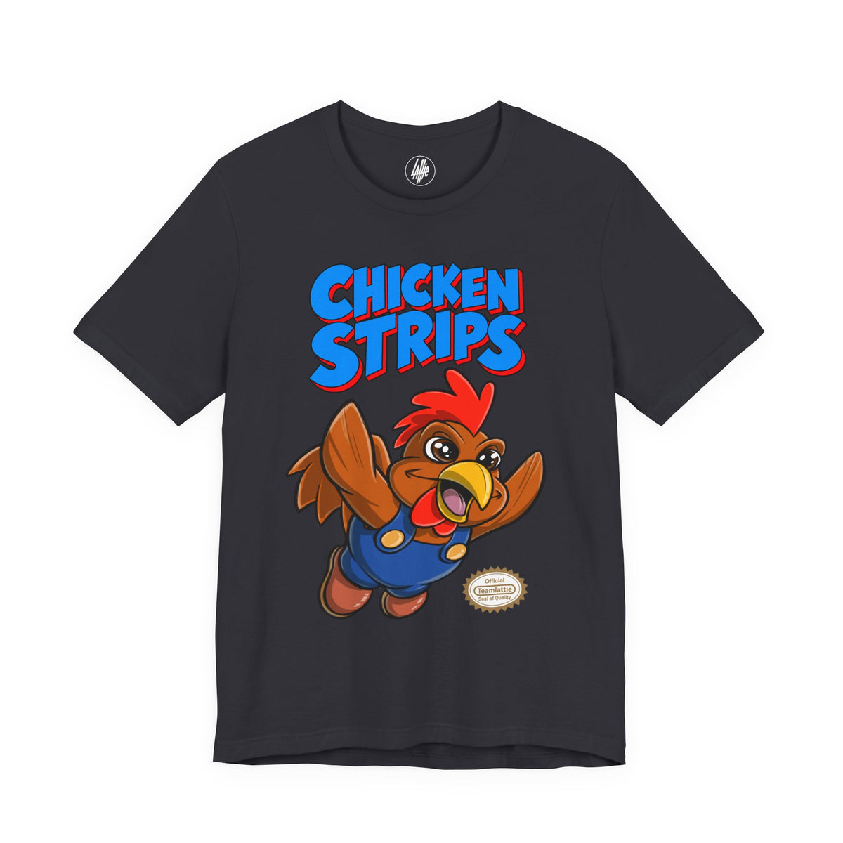 Chicken Strips Buddy 8-Bit Hero T-Shirt