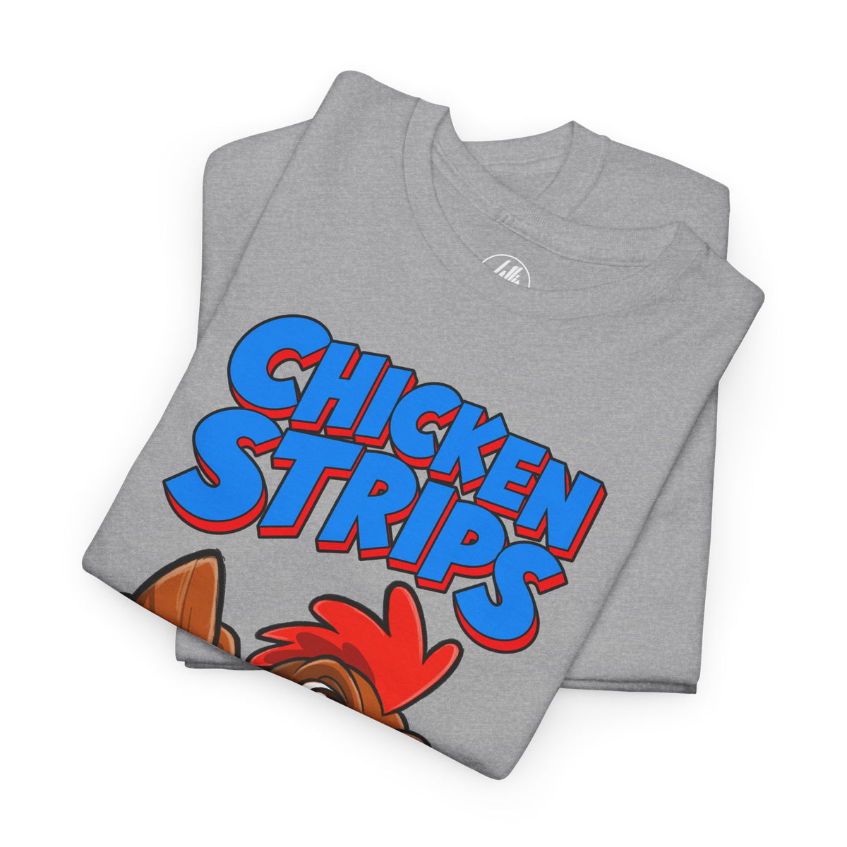 Chicken Strips Cartoon Chicken T-Shirt