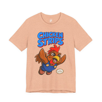 Chicken Strips Buddy 8-Bit Hero T-Shirt