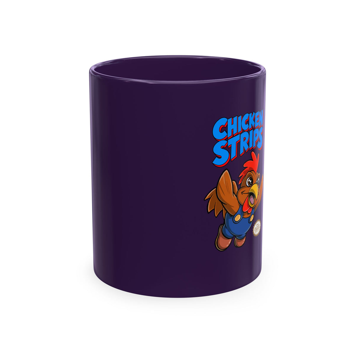 Chicken Strips Cartoon Rooster Traditional Ceramic Mug