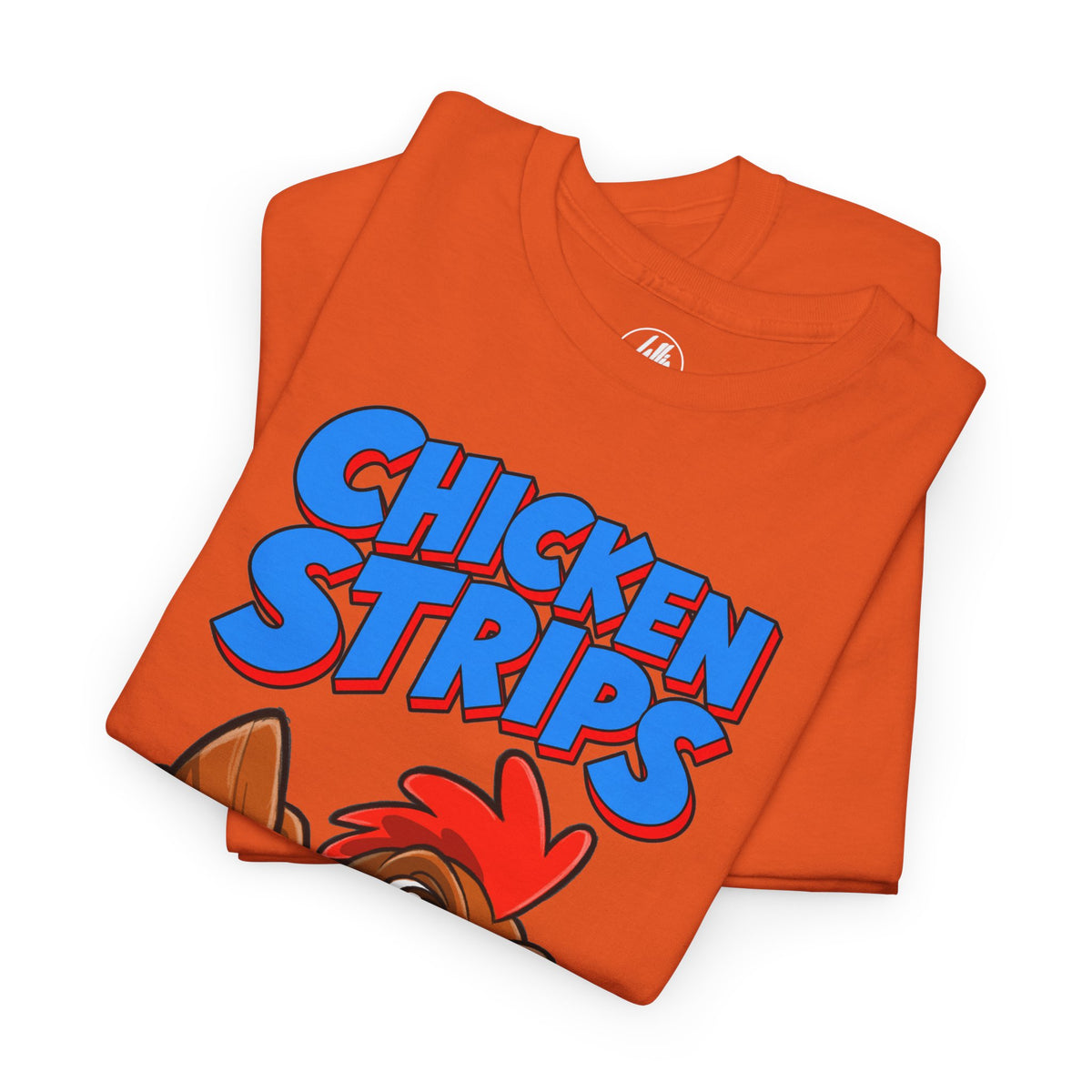 Chicken Strips Cartoon Chicken T-Shirt