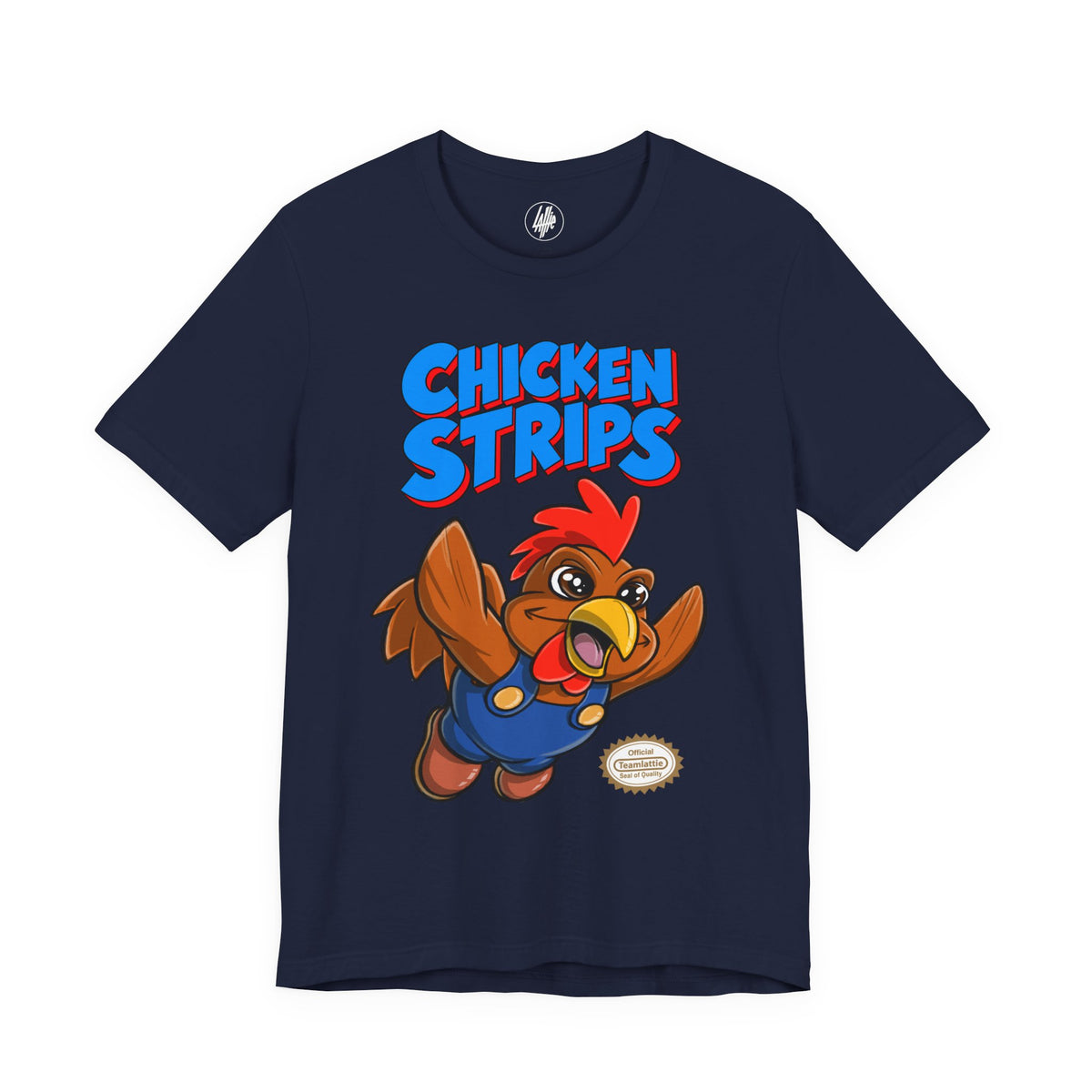 Chicken Strips Buddy 8-Bit Hero T-Shirt