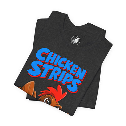 Chicken Strips Buddy 8-Bit Hero T-Shirt
