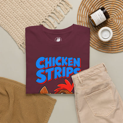 Chicken Strips Cartoon Chicken T-Shirt