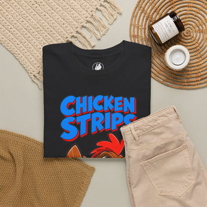 Chicken Strips Cartoon Chicken T-Shirt