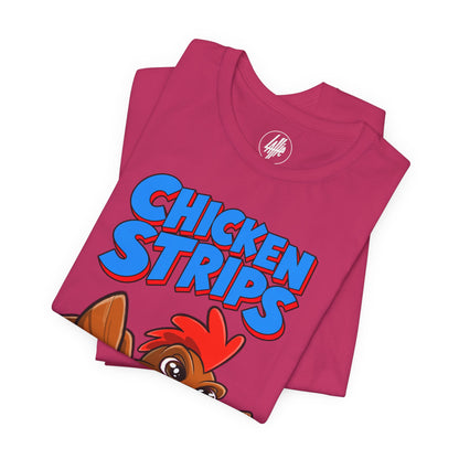 Chicken Strips Buddy 8-Bit Hero T-Shirt