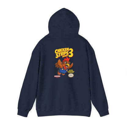 Strips 3 Cartoon Graphic Hoodie