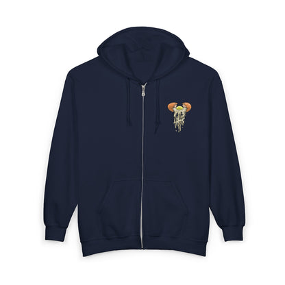 CHICKEN STRIPS "BUDDY 3" ZIP UP HOODIE