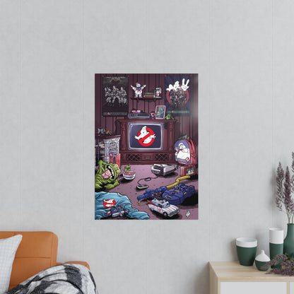 Ghost of Saturday Morning Poster by Tim Lattie (EU)
