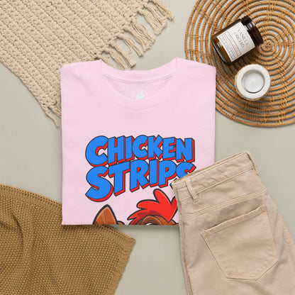 Chicken Strips Cartoon Chicken T-Shirt