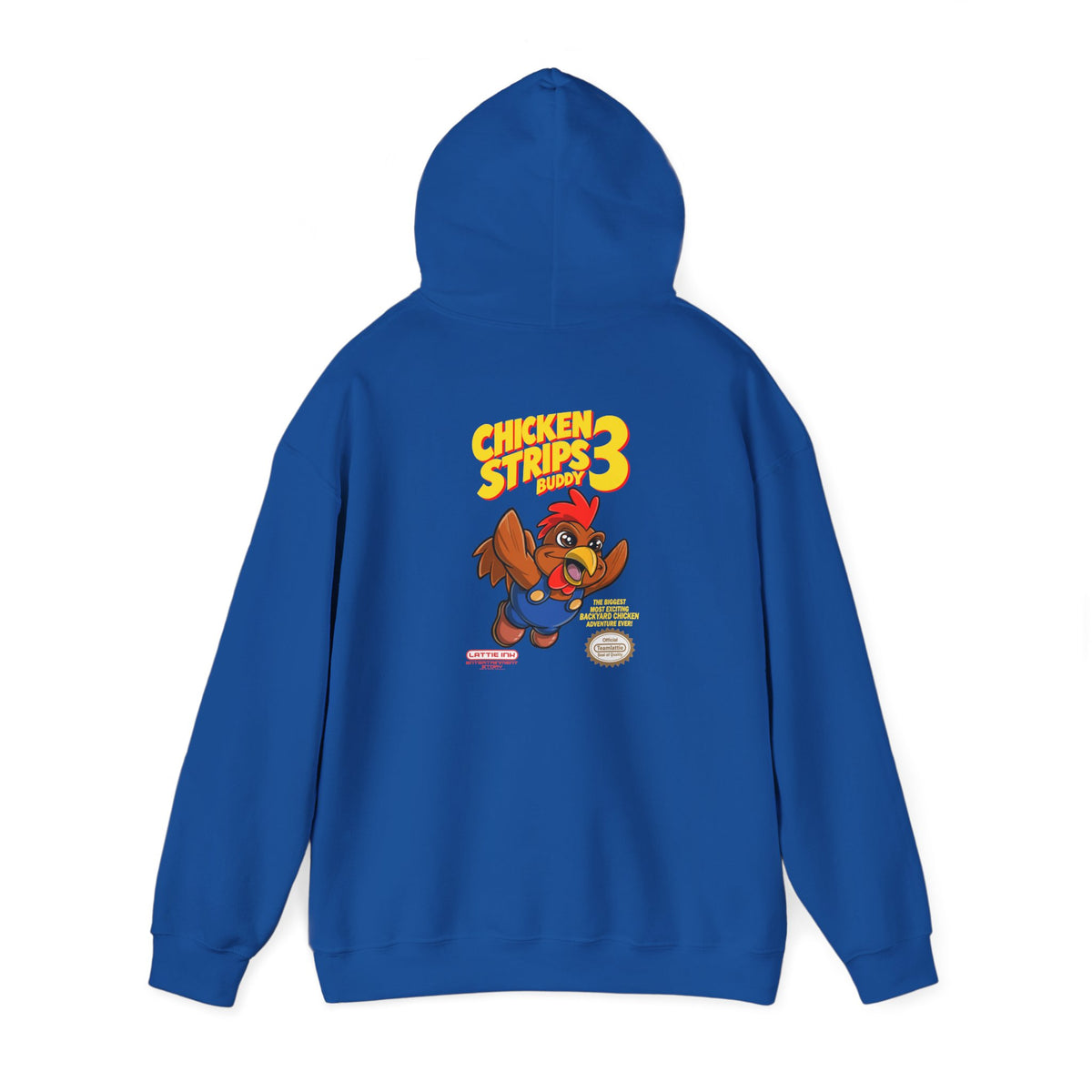 Strips 3 Cartoon Graphic Hoodie